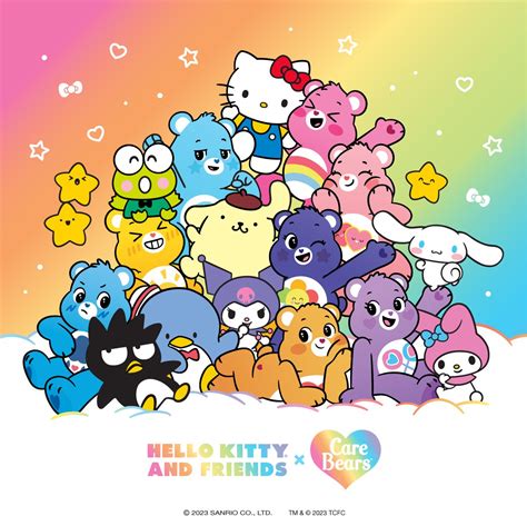 hello kitty and friends x care bears
